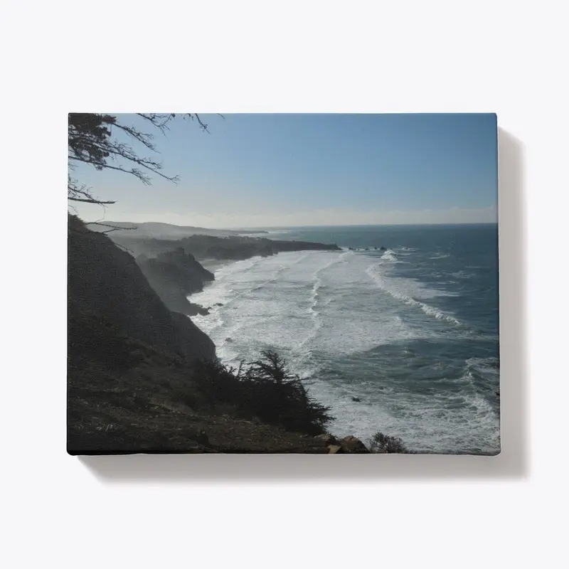 Big Sur Looking South After Storm