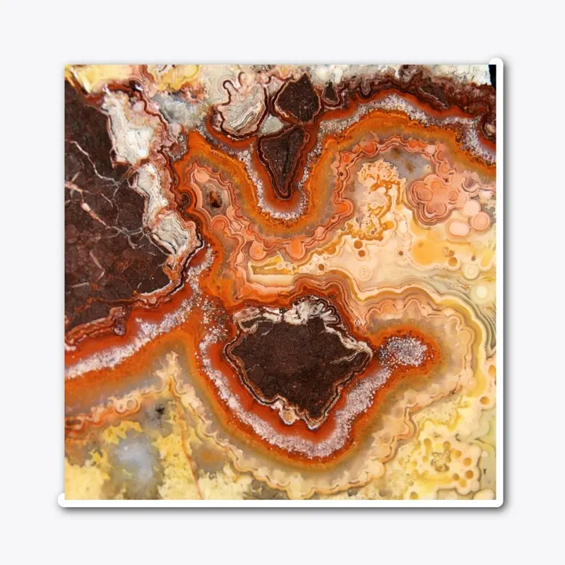 Crazy Lace Agate Clown