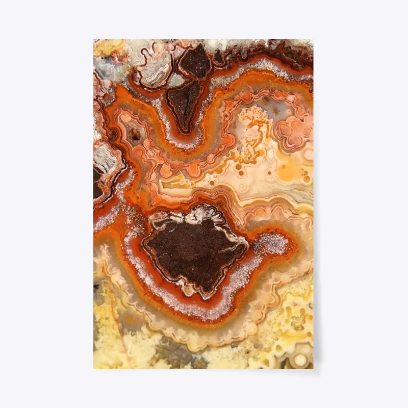 Crazy Lace Agate Clown